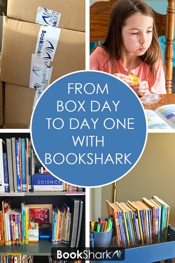 From Box Day to Day One with BookShark